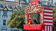 Traditional Punch and Judy show, at British seaside resort Traditional Punch and Judy show, at British seaside resort