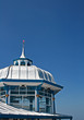 Domed roof on the end of Llandudno pier, Wales Domed roof on the end of Llandudno pier, Wales