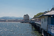 Llandudno pier in Wales UK, on a bright sunny day Llandudno pier in Wales UK, on a bright sunny day