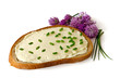 Käsebrot mit Schnittlauch