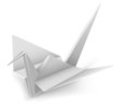 Crane Origami. Japanese peace symbol. Crane Origami. Japanese peace symbol.