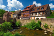 Rivière Vosgienne à kaysersberg , Alsace (Fr) Rivière Vosgienne à kaysersberg , Alsace (Fr)