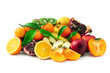 fruit isolated on a white background