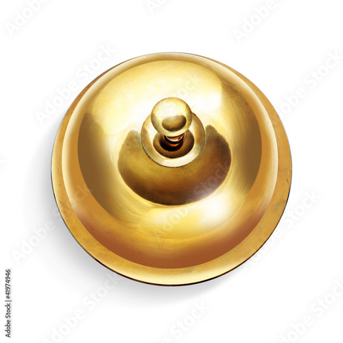 Foto: service bell isolated service bell isolated