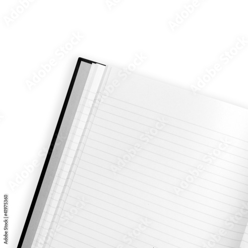 Foto: blank page white background blank page white background