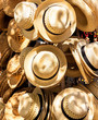 Hats for sale in a cuban street market