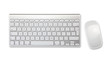 keyboard mouse white background