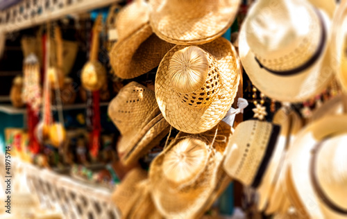 Photo: Touristic street market selling souvenirs in Cuba Touristic street market selling souvenirs in Cuba