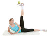 Young fitness girl exercising in the gym