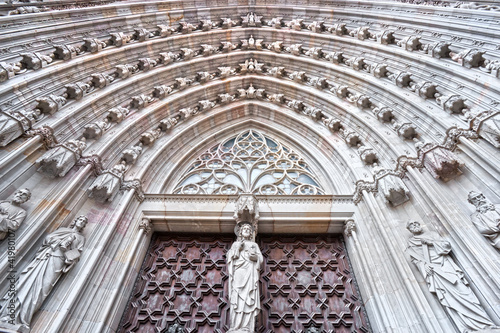 Foto: Santa Maria del Mar, Barcelona. Santa Maria del Mar, Barcelona.