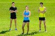Athletes idly
