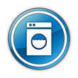 Glossy Button "Laundromat"