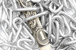 Chain and money.
