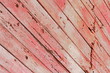 Rote Holzwand