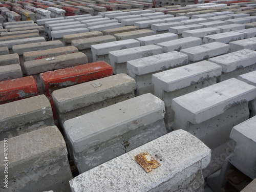 Photo: Blocs de chemin de fer Blocs de chemin de fer