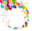 Balloons swirl