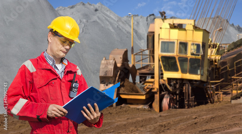 Photo: Mining foreman Mining foreman