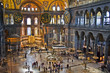 Nef de la basilique Sainte Sophie, Istambul - Turquie Nef de la basilique Sainte Sophie, Istambul - Turquie