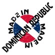vector label Made in Dominican Republic vector label Made in Dominican Republic