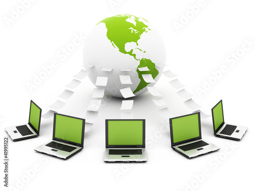 Illustration: global Business Network global Business Network