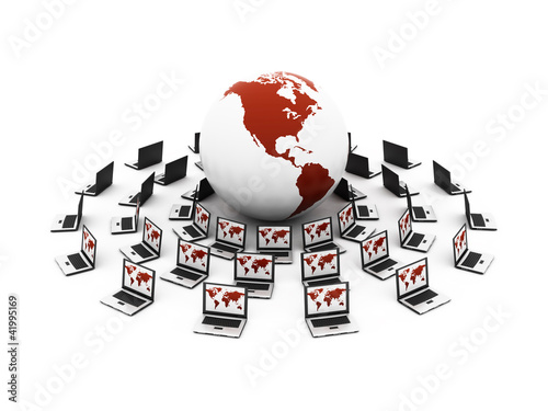 Illustration: global Business Network global Business Network