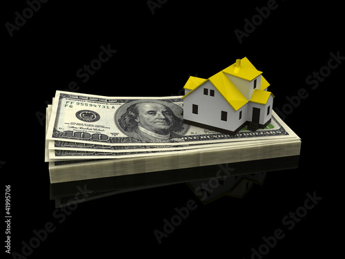 Illustration: House Mortgage House Mortgage