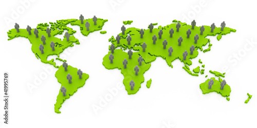 Illustration: Business people Network Business people Network