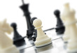 Foto: White chess pawn White chess pawn