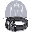 men's leather belt