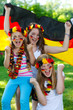german soccer fans outdoor