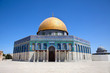 Golden Dome on the Rock Mosque (Har Ha-Bayit) in Jerusalem