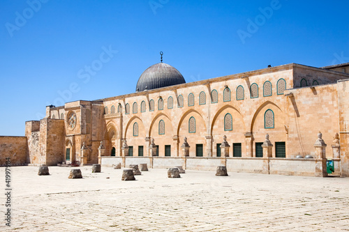Foto: Al-aqsa mousque (Har Ha-Bayit) in Old City of Jerusalem Al-aqsa mousque (Har Ha-Bayit) in Old City of Jerusalem