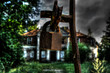 The scary house in Slupia. Poland