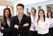 Business group at the office