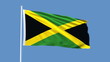 Jamaica Flag Waving