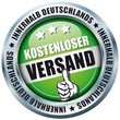 Kostenloser Versand - Innerhalb Deutschlands - Button