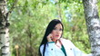 Video: Pretty young female having a conversation over the mobile Pretty young female having a conversation over the mobile