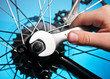 repairing bike