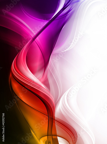 Illustration: Elegant color fractal Elegant color fractal