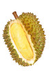 Durian isolated on white background