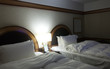 bedroom with two bed
