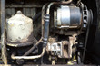 Photo: engine of old tractor engine of old tractor