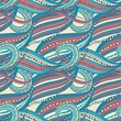 Seamless abstract wave pattern
