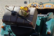 Cabrio mit Koffer