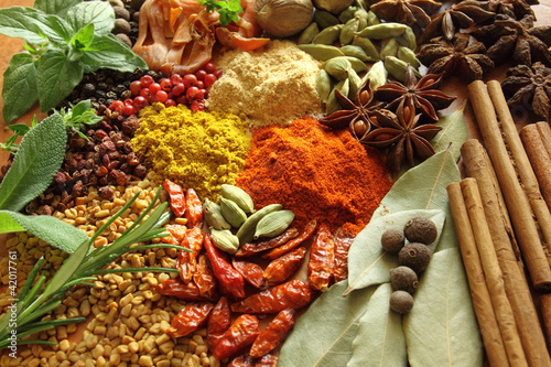 Photo: Spices and herbs Spices and herbs