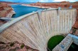 Glen Canyon Dam on Lake Powell Glen Canyon Dam on Lake Powell