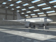 airplane in hangar airplane in hangar