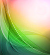 Illustration: Sunset fractal background Sunset fractal background