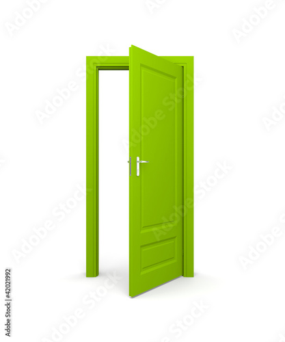 Illustration: Open door Open door