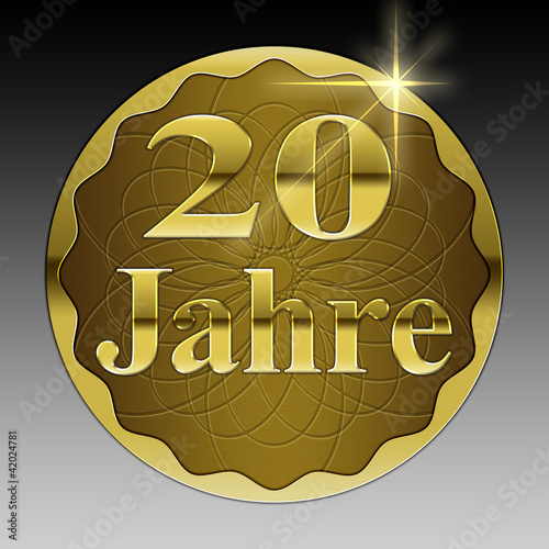 Illustration: 20 jähriges Jubiläum 20 jähriges Jubiläum